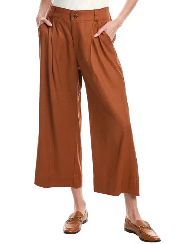 CABI CABI CRUISE LINEN-BLEND CROP PANT