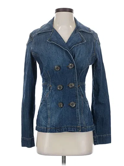 Pre-owned Cabi Denim Jacket In Blue
