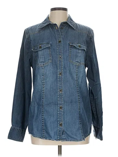 Pre-owned Cabi Denim Jacket In Blue