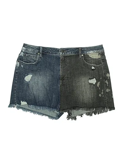 Pre-owned Cabi Denim Shorts In Blue
