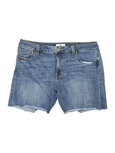 Pre-owned Cabi Denim Shorts In Blue