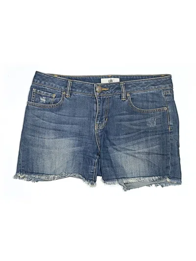 Pre-owned Cabi Denim Shorts In Blue