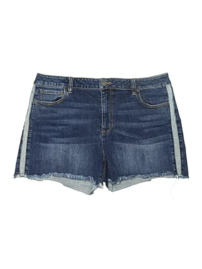 Pre-owned Cabi Denim Shorts In Blue
