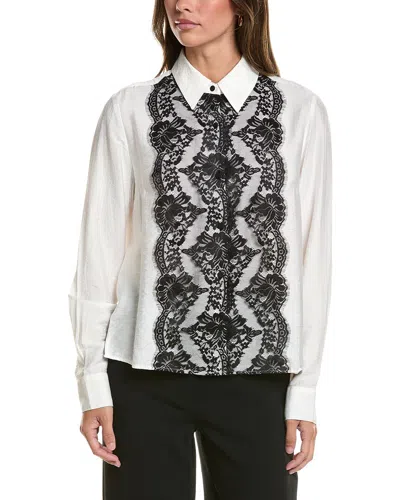 Cabi Dolce Blouse In White