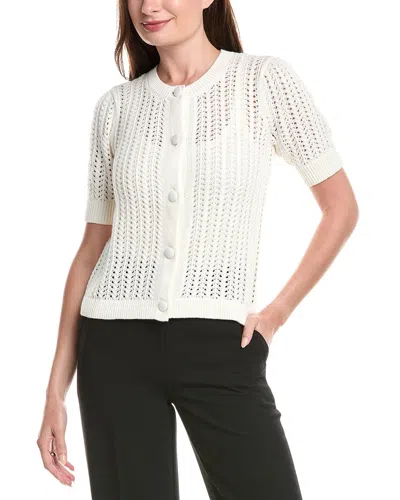 Cabi Doris Cardigan In White