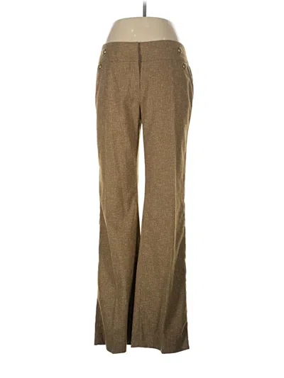 Pre-owned Cabi Dress Pants In Brown