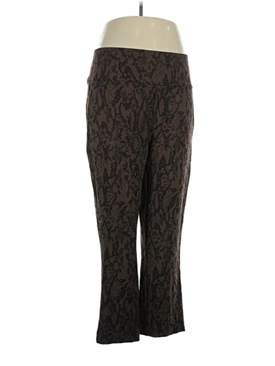 Pre-owned Cabi Dress Pants In Brown