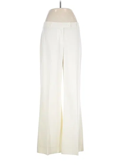 Pre-owned Cabi Dress Pants In Ivory
