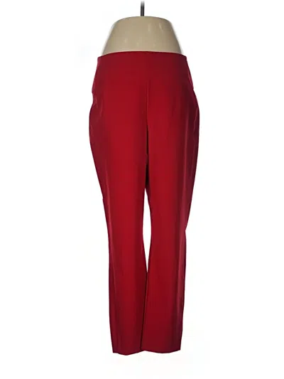 Pre-owned Cabi Dress Pants In Red