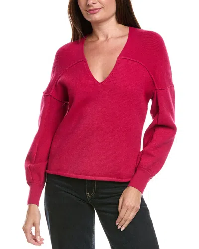 Cabi Easy Pullover In Red