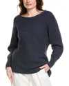 Cabi Fate Theodore Sleeve Sweatshirt In Black