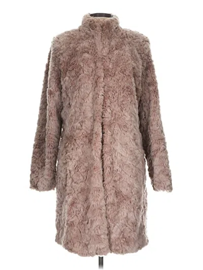 Pre-owned Cabi Faux Fur Jacket In Pink