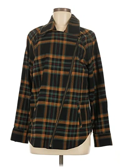 Pre-owned Cabi Fleece Jacket In Brown