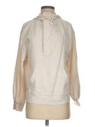 Pre-owned Cabi Fleece Jacket In White