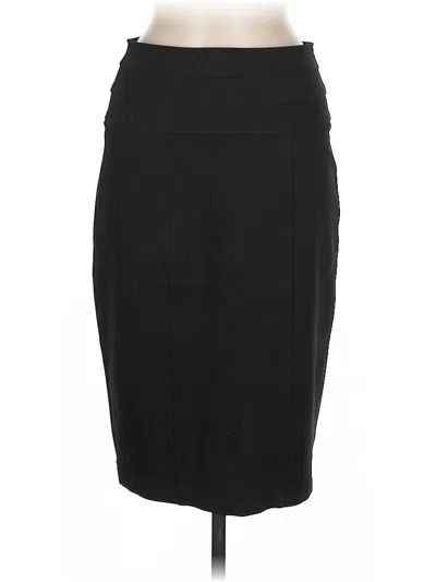 Pre-owned Cabi Formal Skirt In Black