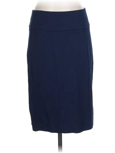 Pre-owned Cabi Formal Skirt In Blue