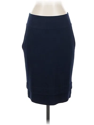 Pre-owned Cabi Formal Skirt In Blue