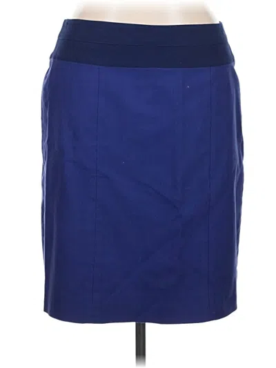 Pre-owned Cabi Formal Skirt In Blue