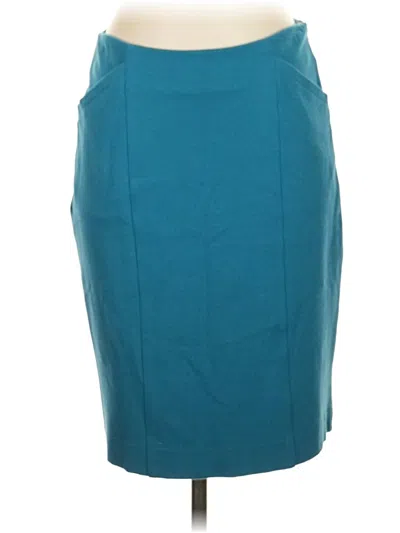 Pre-owned Cabi Formal Skirt In Blue