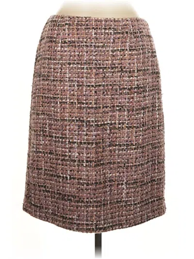 Pre-owned Cabi Formal Skirt In Brown