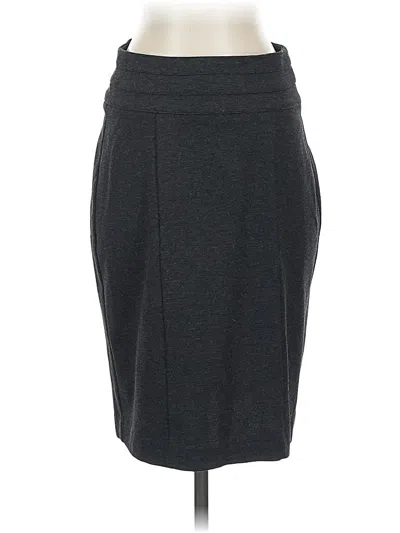 Pre-owned Cabi Formal Skirt In Gray