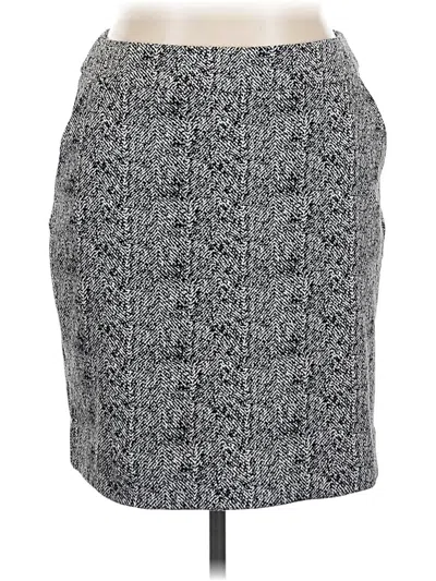 Pre-owned Cabi Formal Skirt In Gray