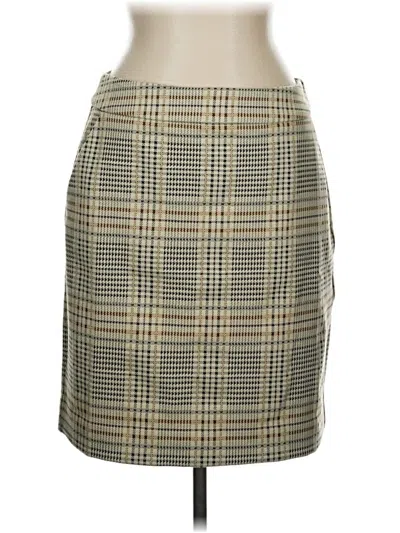 Pre-owned Cabi Formal Skirt In Gray