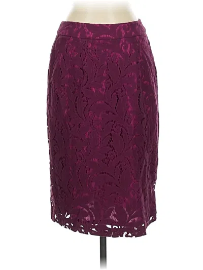 Pre-owned Cabi Formal Skirt In Purple