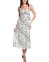 Cabi Glide Midi Dress In White