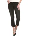 Cabi High-low Washed Black Crop Jean