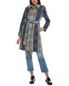 Cabi Highclere Trench In Multi