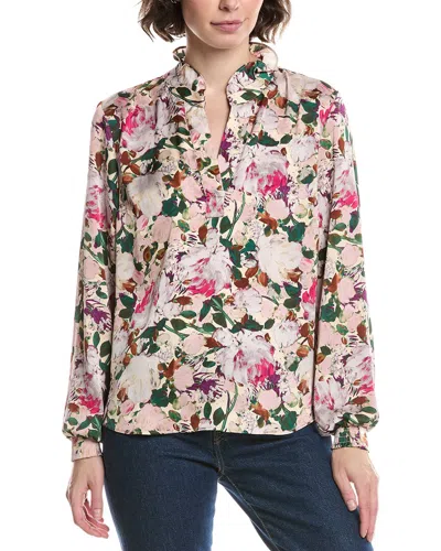 Cabi Infatuate Blouse In Neutral