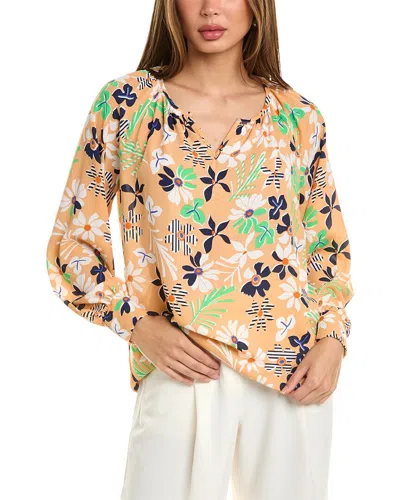 Cabi Island Blouse In Multi