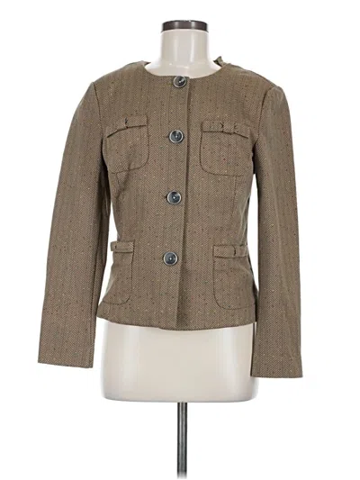 Pre-owned Cabi Jacket In Brown