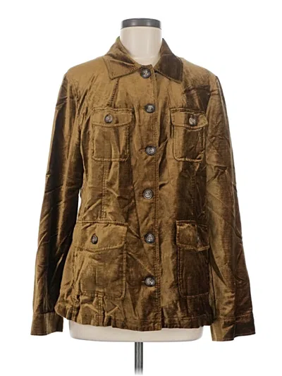 Pre-owned Cabi Jacket In Brown