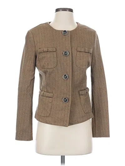 Pre-owned Cabi Jacket In Brown