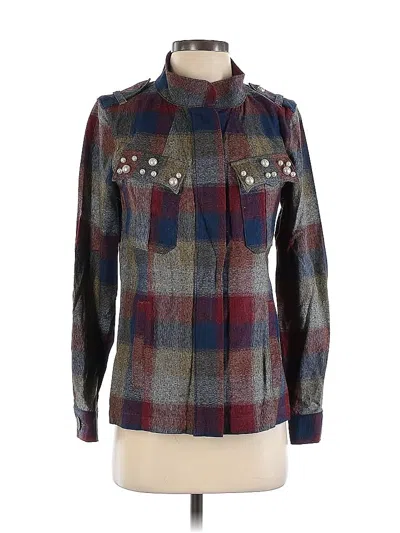 Pre-owned Cabi Jacket In Gray