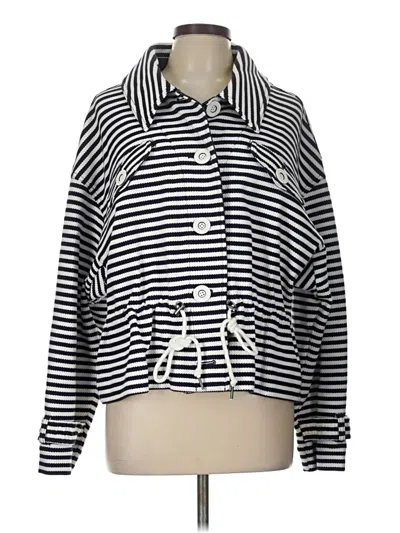 Pre-owned Cabi Jacket In Gray