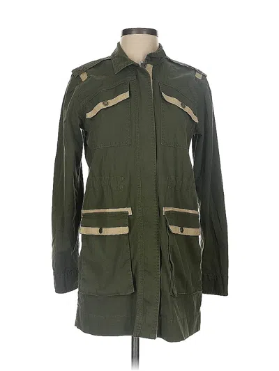 Pre-owned Cabi Jacket In Green