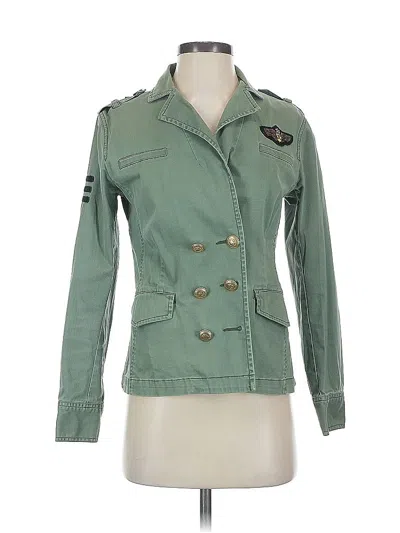 Pre-owned Cabi Jacket In Green