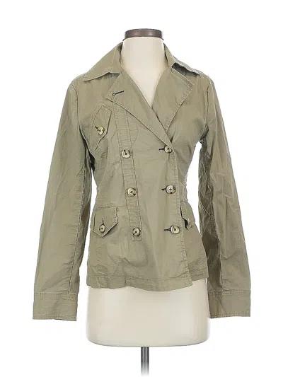 Pre-owned Cabi Jacket In Green