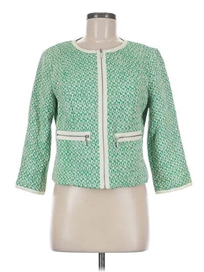 Pre-owned Cabi Jacket In Green