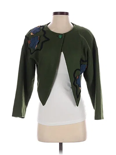 Pre-owned Cabi Jacket In Green