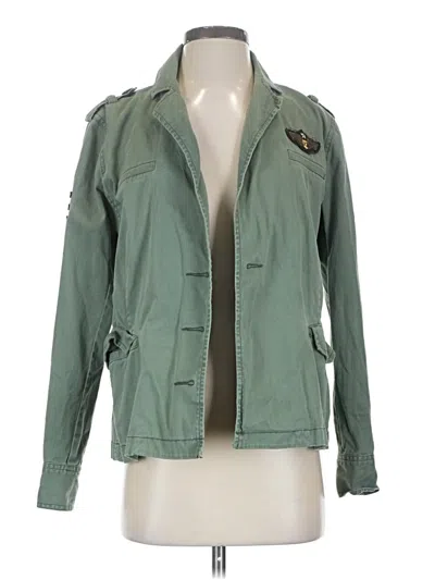 Pre-owned Cabi Jacket In Green