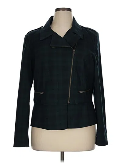 Pre-owned Cabi Jacket In Green