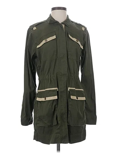 Pre-owned Cabi Jacket In Green