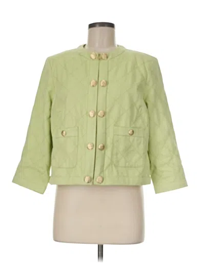 Pre-owned Cabi Jacket In Green