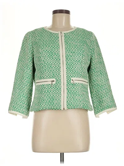 Pre-owned Cabi Jacket In Green