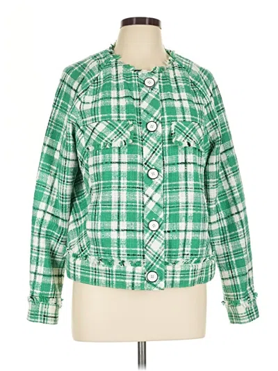 Pre-owned Cabi Jacket In Green