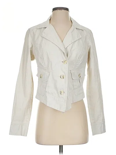 Pre-owned Cabi Jacket In Ivory